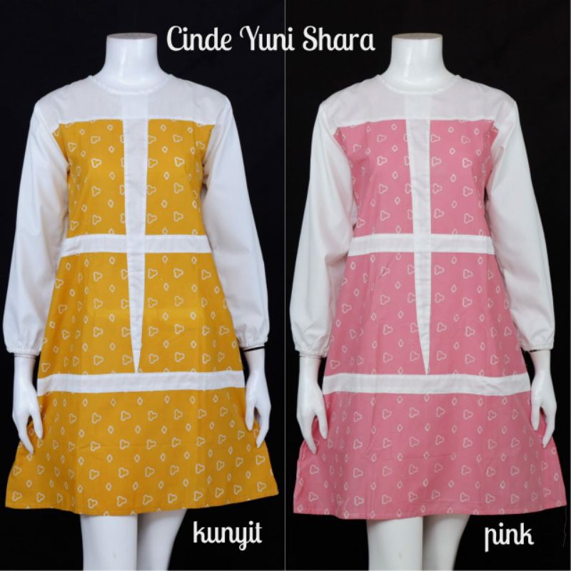 Tunik Dress Cinde Yuni Shara | Dress Jumputan