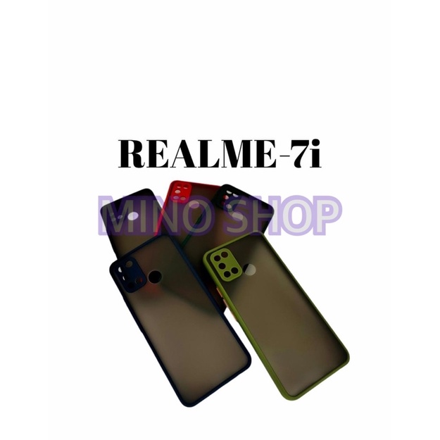 SOFTCASE REALME 7i - HARDCASE DOVE MYCHOICE PLUS PELINDUNG KAMERA - AERO CASE