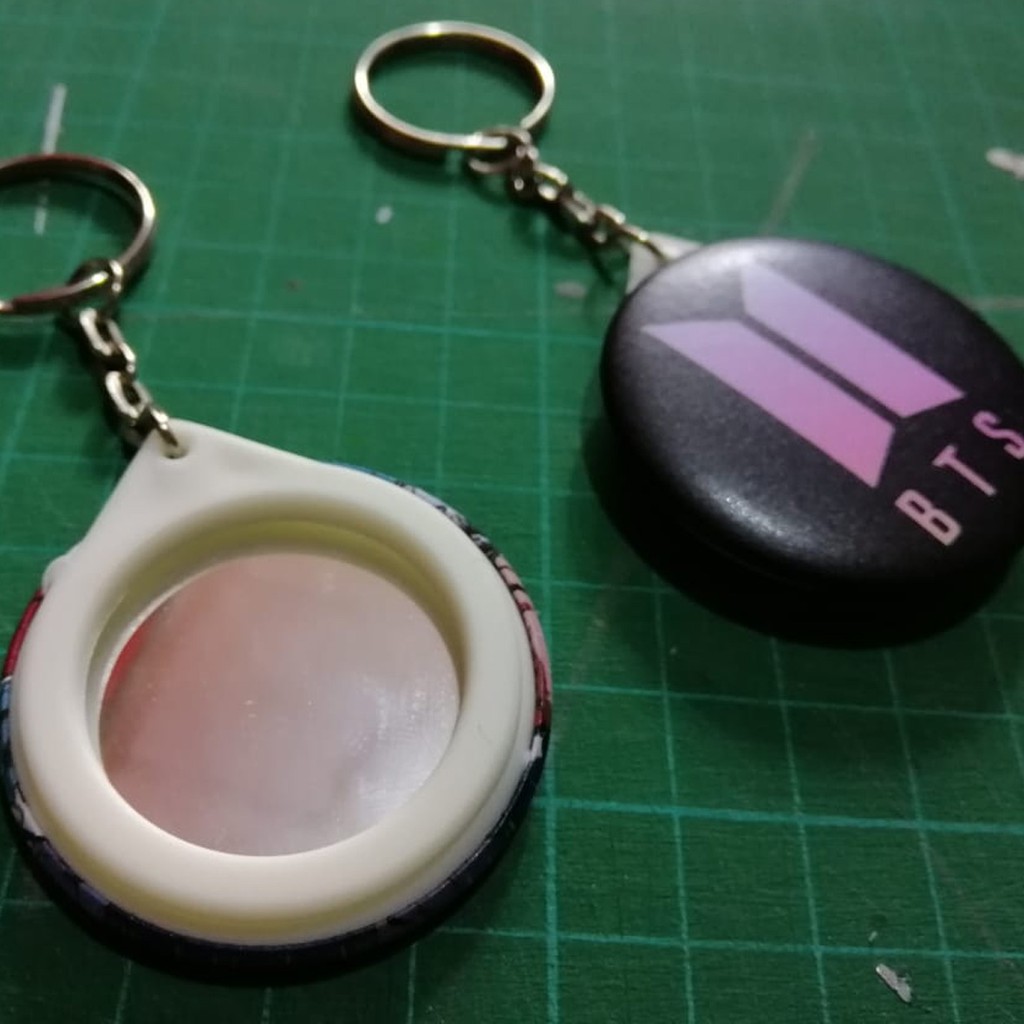 Gantungan Kunci Ganci Cermin Custom