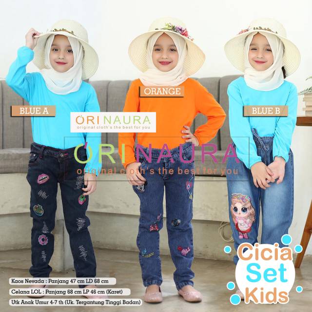 COD-CICIA SET KIDS ORI NAURA
