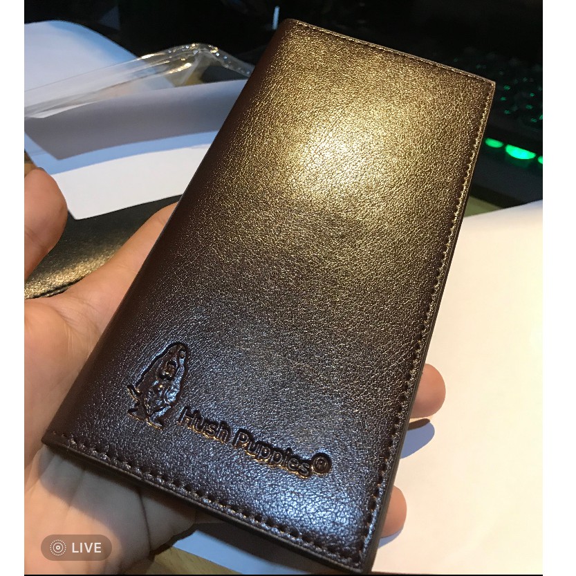 DOMPET PRIA HUSH PUPPIES LEATHER PANJANG TERMURAH