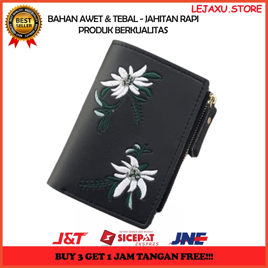 Promo Dompet Wanita Lucu Elegan Bahan Taiga Ukuran Warna Y9R2 Dompet Remaja Kecil  Panjang Lip