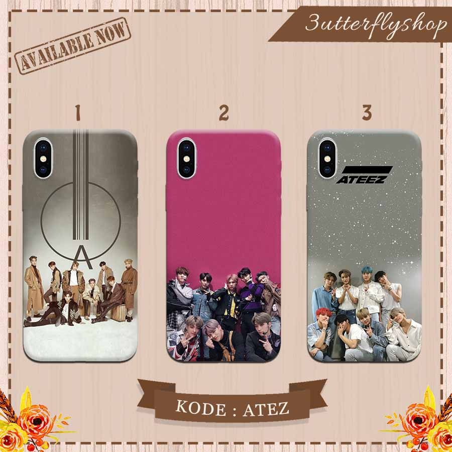 KPOP Ateez member case Oppo Vivo Realme Redmi Xiaomi Samsung Iphone