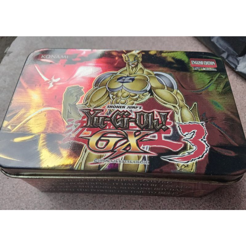 Kartu Yugioh Yugi GX Level 3 Kaleng (Trap Spell Monster Cards, 40 Cards) Segel Gold Hologram