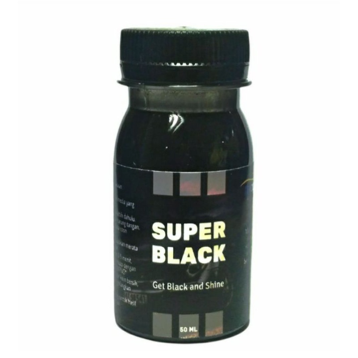 Penghitam Body Motor Permanen 50ml [super black]