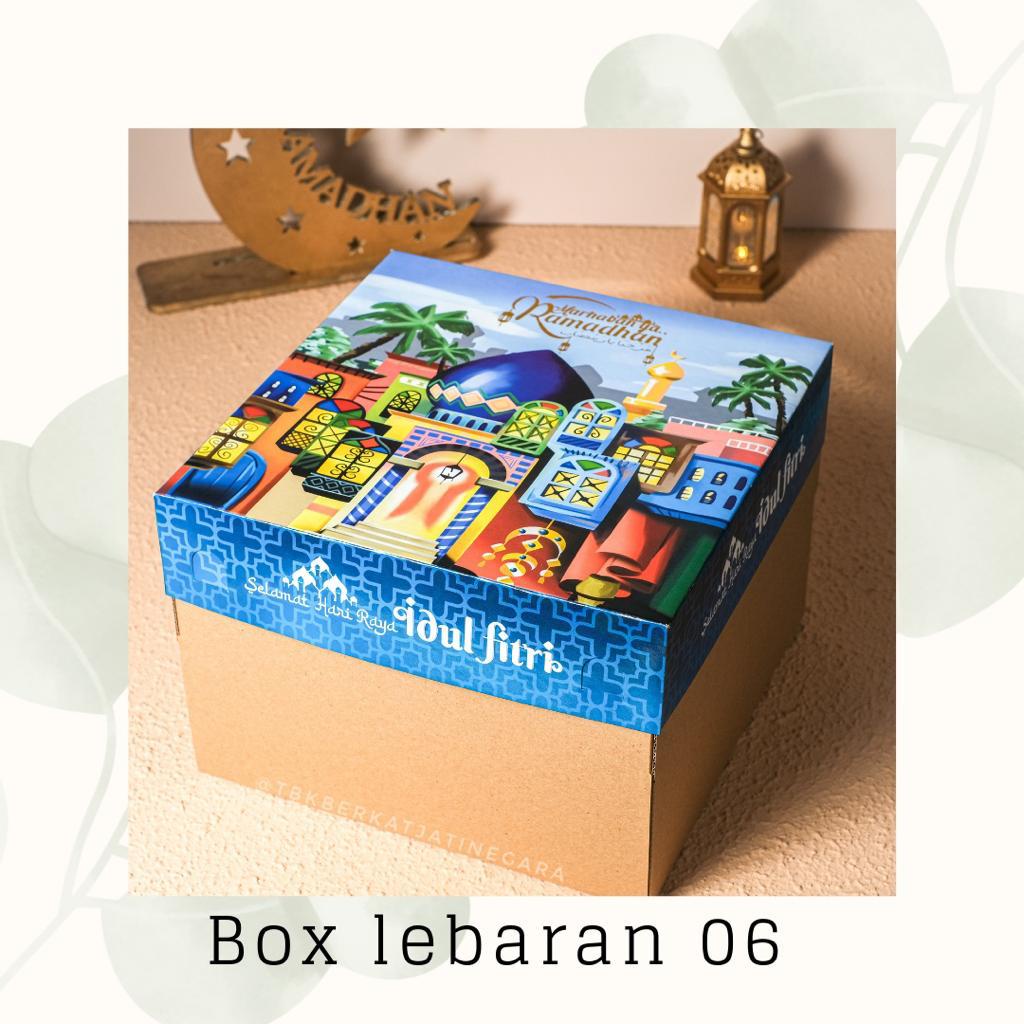 BOX ASTER 6 - 25 x 25 x13 cm / BOX LEBARAN/ BOX IDUL FITRI/ PCS