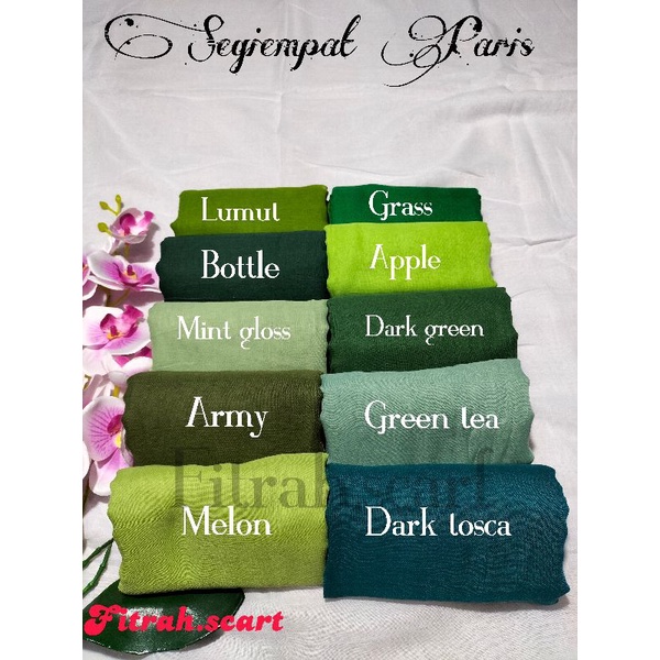 Segiempat Paris premium / part 2 / Redrose / Varisha / Dll