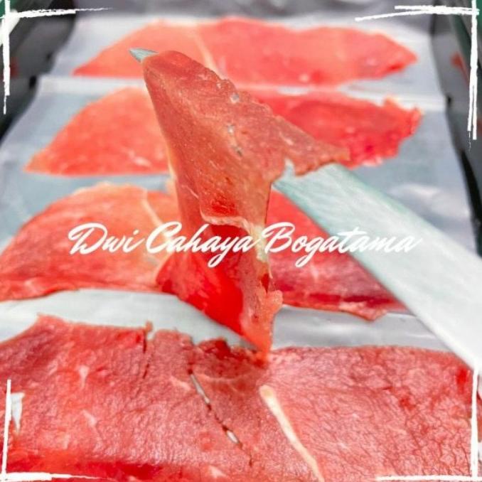 

Daging Slice Beef Slice Sukiyaki Less Fat 1Kg Muezhahalifah