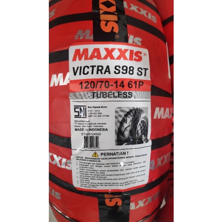 Maxxis Victra 120-70-14 Tubeless