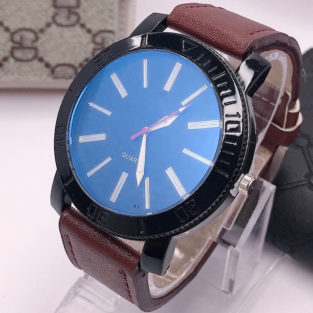 ✅COD JAM TANGAN PRIA KULIT MURAH FASHION COOL WATCH NEW NICE PRIA JAM TANGAN MURAH CEWEK M42