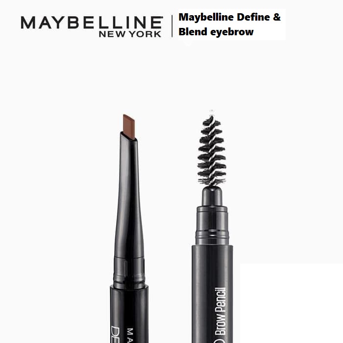 Maybelline Define and Blend eyebrow (pensil alis mekanik) BPOM Ori 100 persen (VIC)