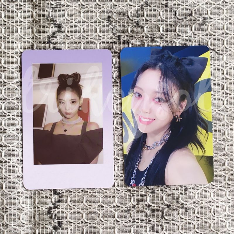 [PO BENEFIT SW SOUNDWAVE SYNNARA] PC Photocard Polaroid Lia Yuna ITZY [Crazy In Love / LOCO]