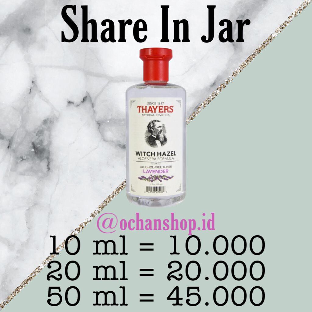 share in jar thayers witch hazel lavender