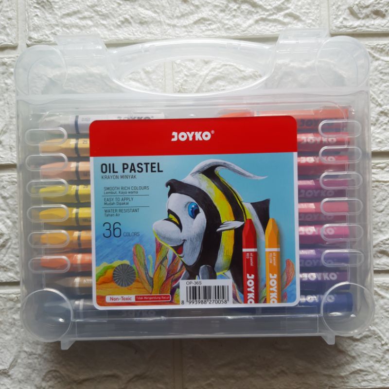 

Crayon pastel 36 warna joyko