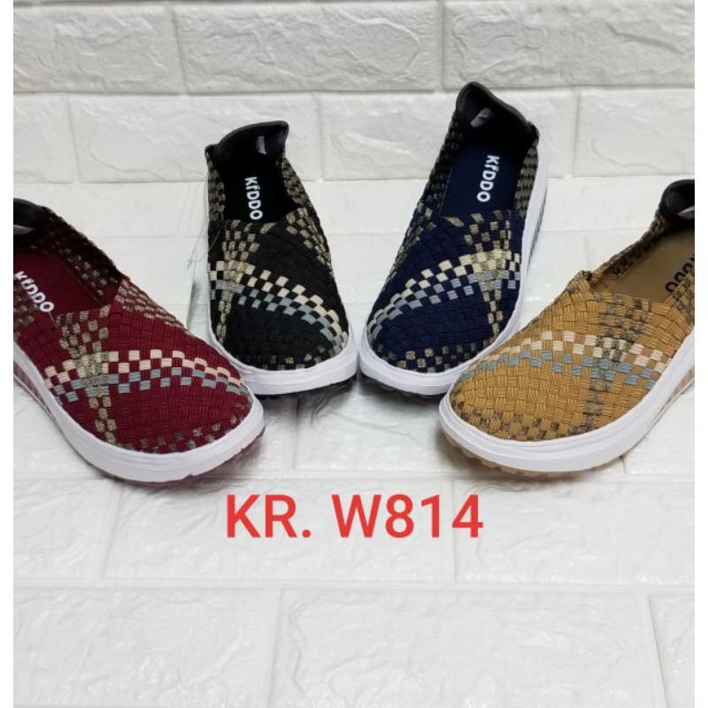 sepatu rajut / sepatu anyaman kiddo rajut .KR 814