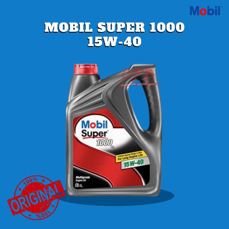 OLI MOBIL SUPER 1000 15W-40 4LT