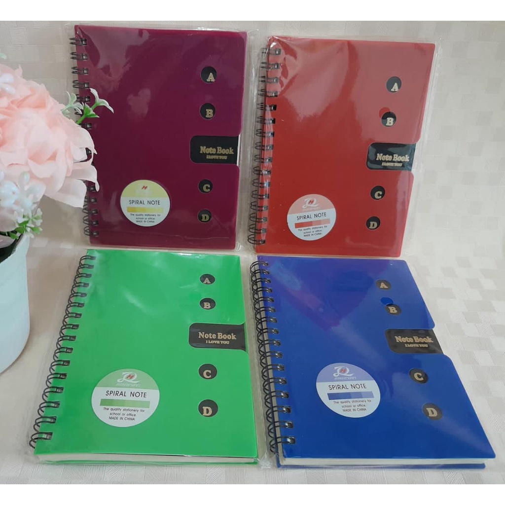 

NOTEBOOK A6 ABC / NOTEBOOK JOURNAL / Sketchbook / Diary Book / Buku Catatan Agenda