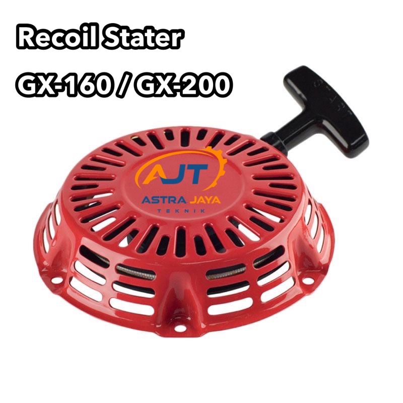 Recoil Stater / Tarikan Engkol Engine GX 160 dan GX 200 Mesin Penggerak Bensin Ketinting Klotok Pomp