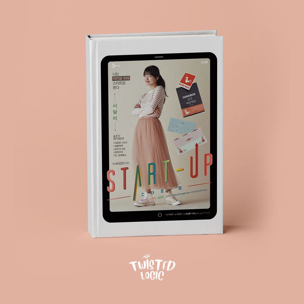 

Aesthetic Notebook Hardcover | Start up | KDrama