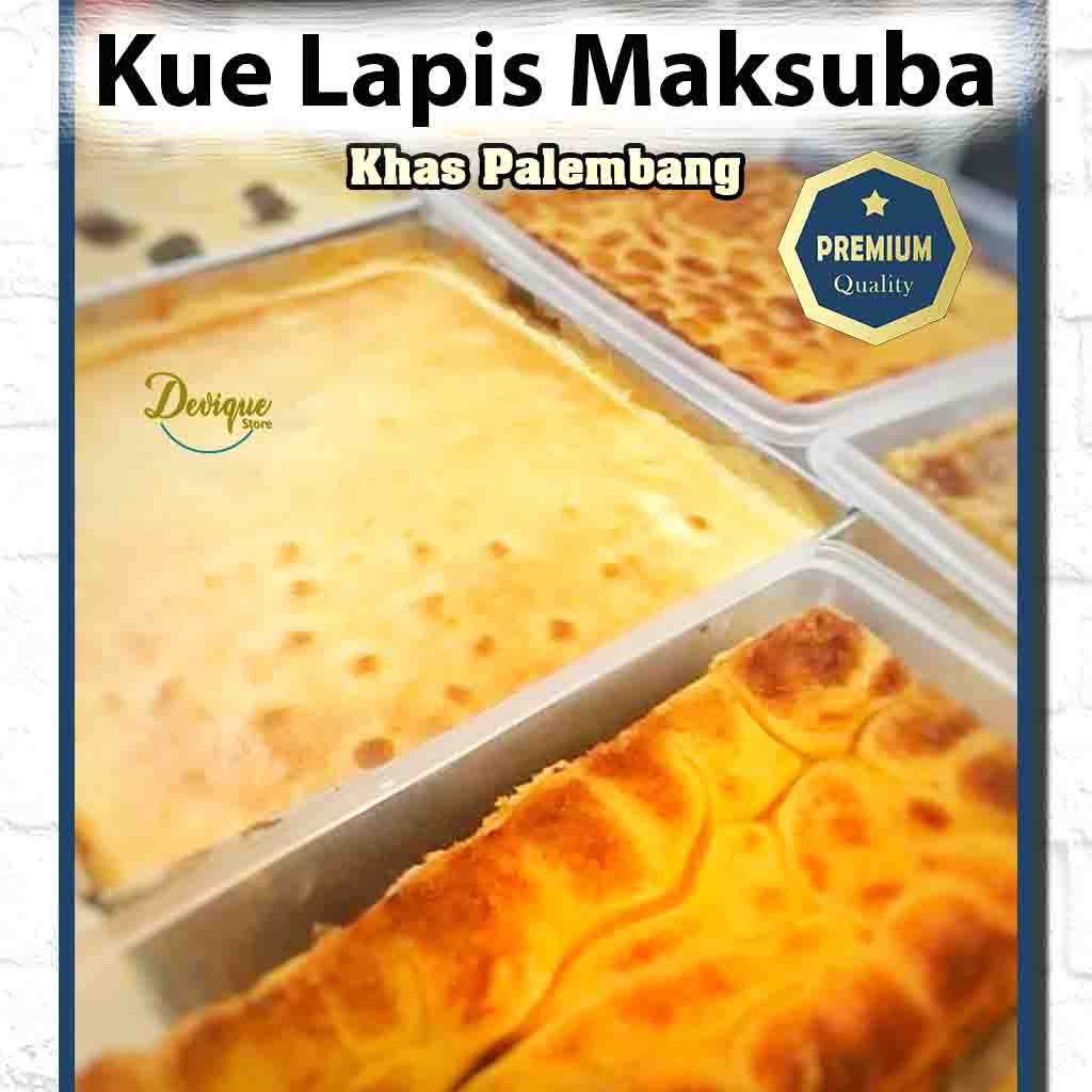 

Kue Maksuba Khas Khas Palembang ( Besar ) | Makanan / Cake / Makanan Ringan / Cemilan