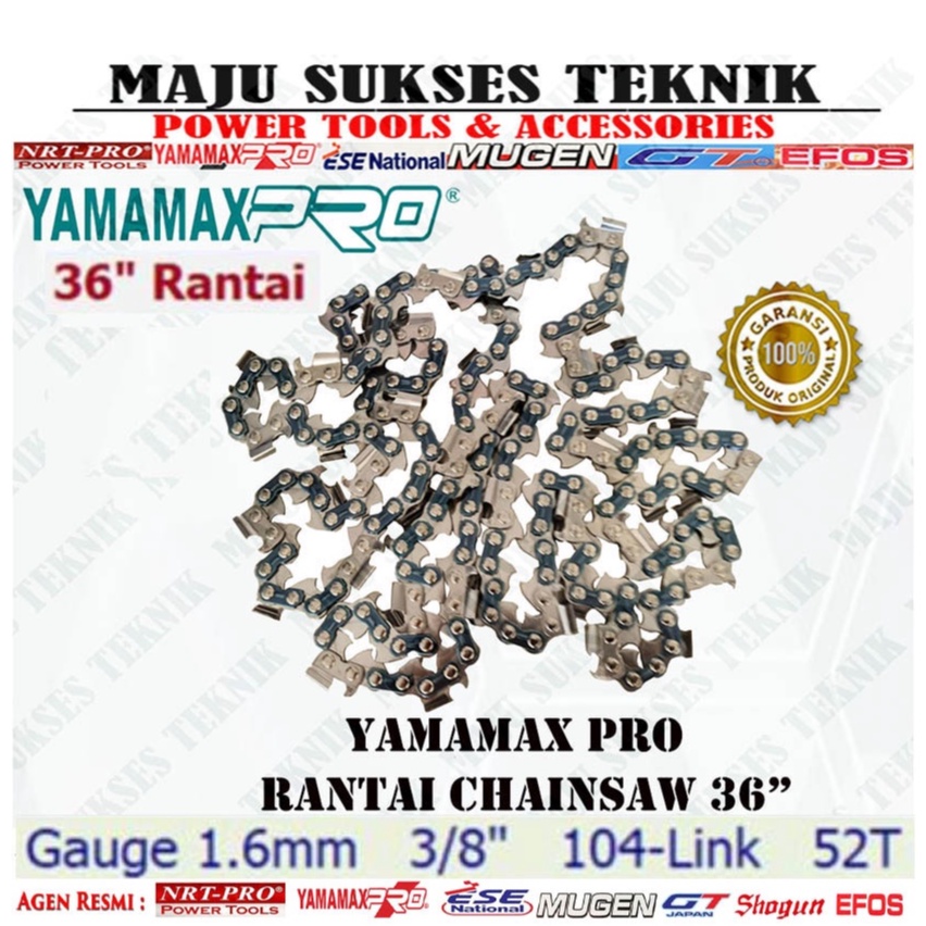 RANTAI CHAINSAW 36 INCH YAMAMAX PRO / SPAREPART CHAINSAW 36"