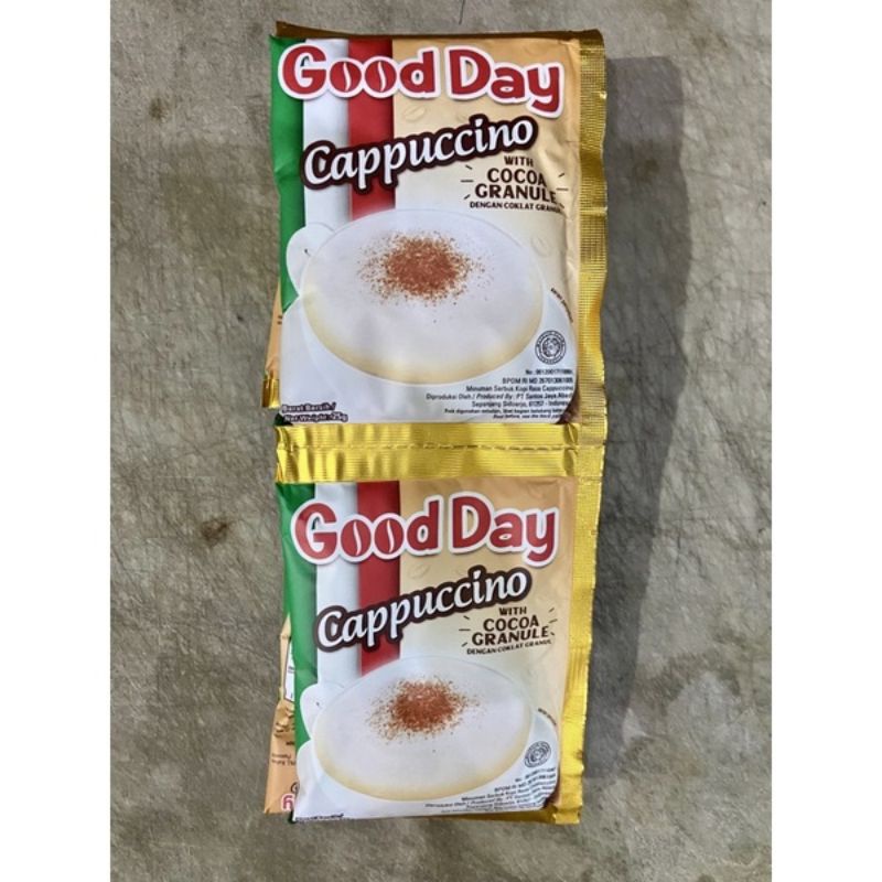 

Kopi Goodday Capuccino 1 Renceng