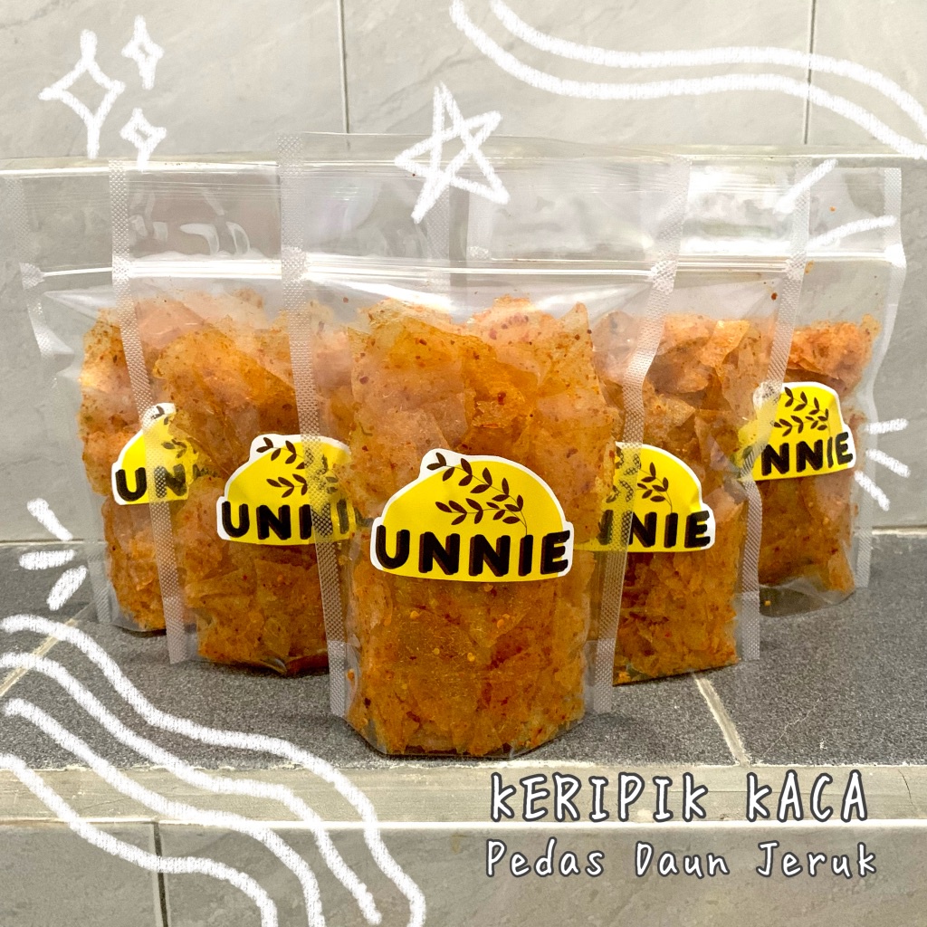 

KERIPIK KACA PEDAS DAUN JERUK 250 gr