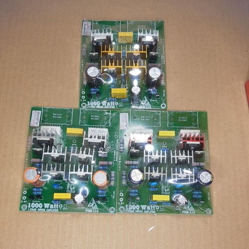 Kit Power PHB210 1000 watt Mono Pcb Fiber CKJ 1000w