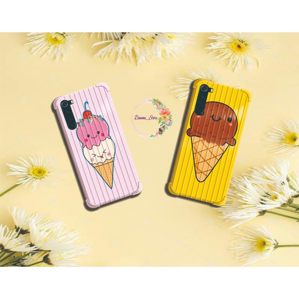 softcase cute ice cream Xiaomi Redmi 3 4a 5a 6 6a 7 7a 8 8a Pro 9 9a Note 3 4 5 6 7 8 9 10 DST1455