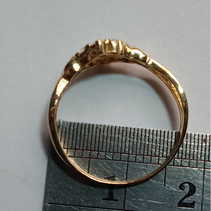 Cincin Emas 17K - 1.65 gr Kadar 750 - 903