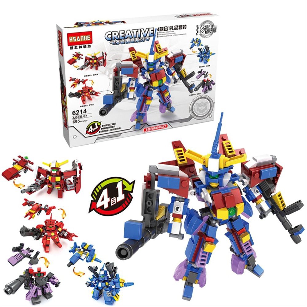 Lego Creative Gundam Warrior 6213 " Mainan Edukasi - Kreasi Anak "