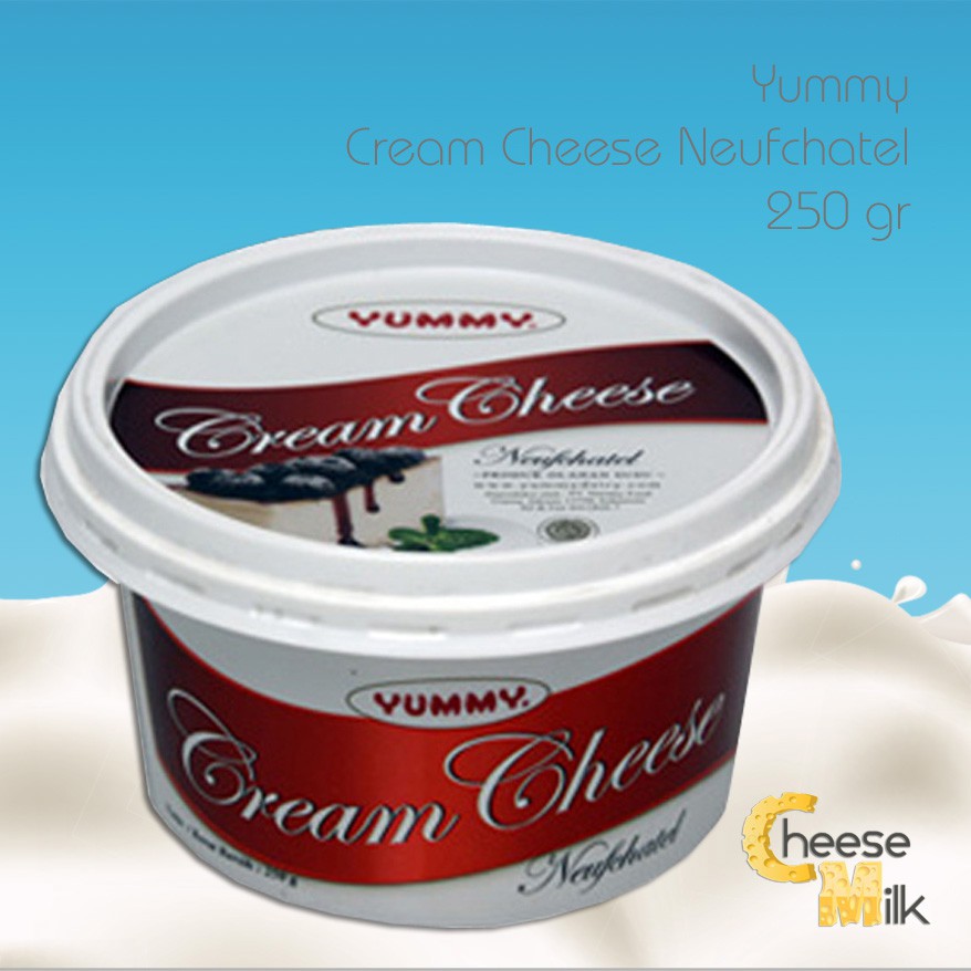 

HARGA MURAH Yummy Cream Cheese Neufchatel 250 gr