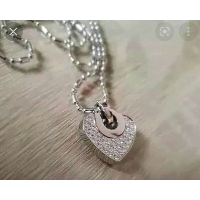 Paket kalung mci lws bentuk love