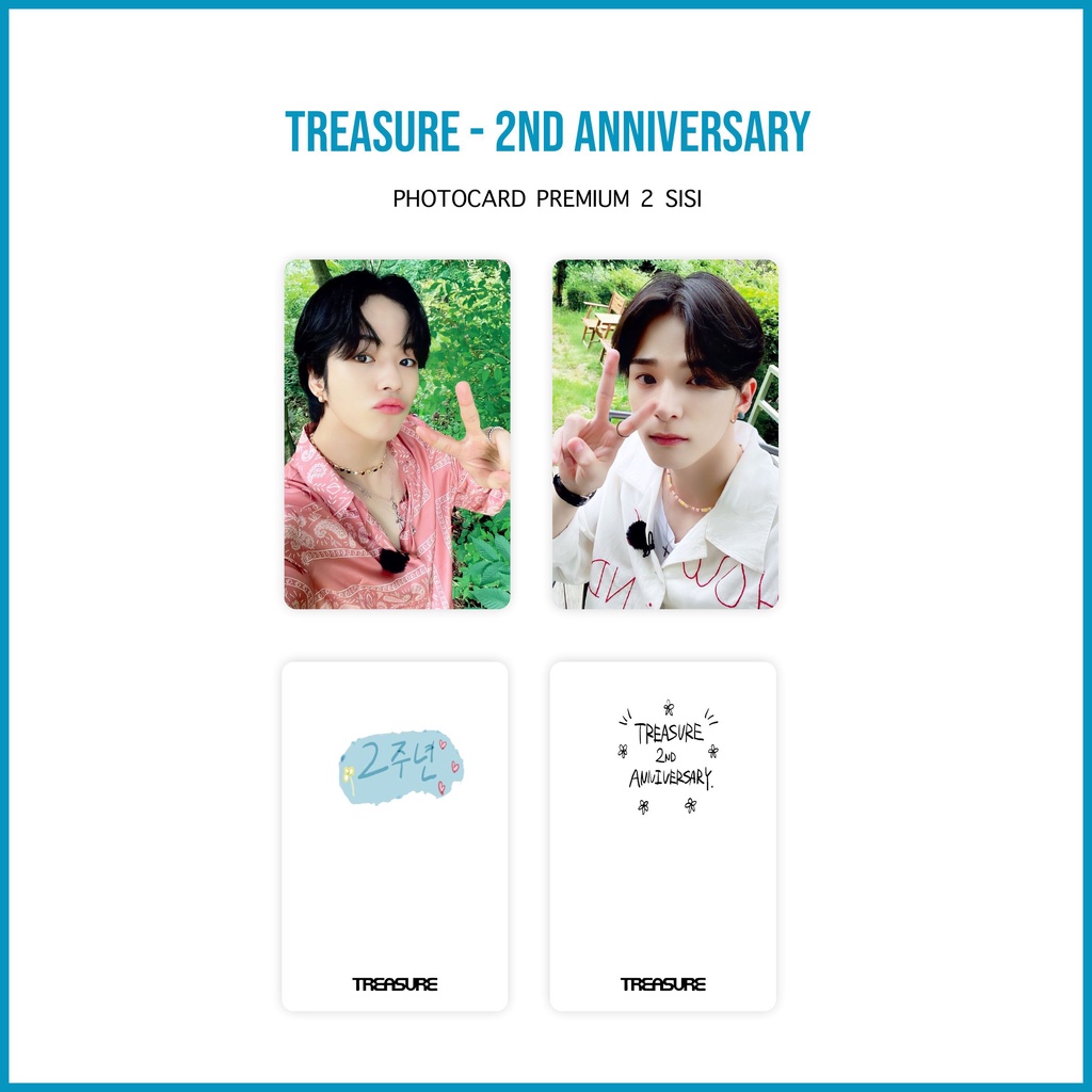 [SET] Photocard Treasure 2nd Anniversary Premium