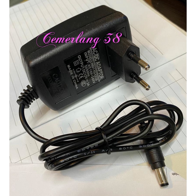 Switching Adaptor - Kodok - Switching Power Supply Plastik 12V 2A