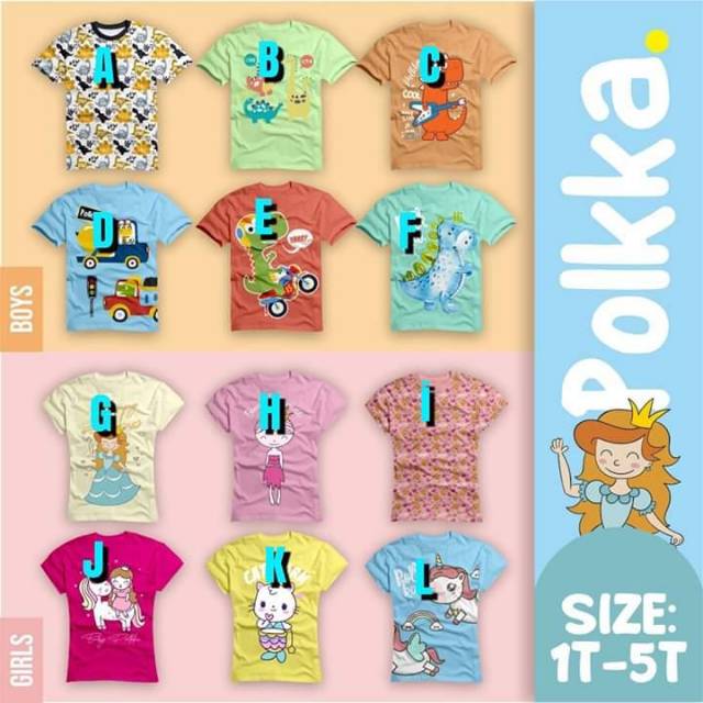 (COD) Kaos anak branded / baju anak branded