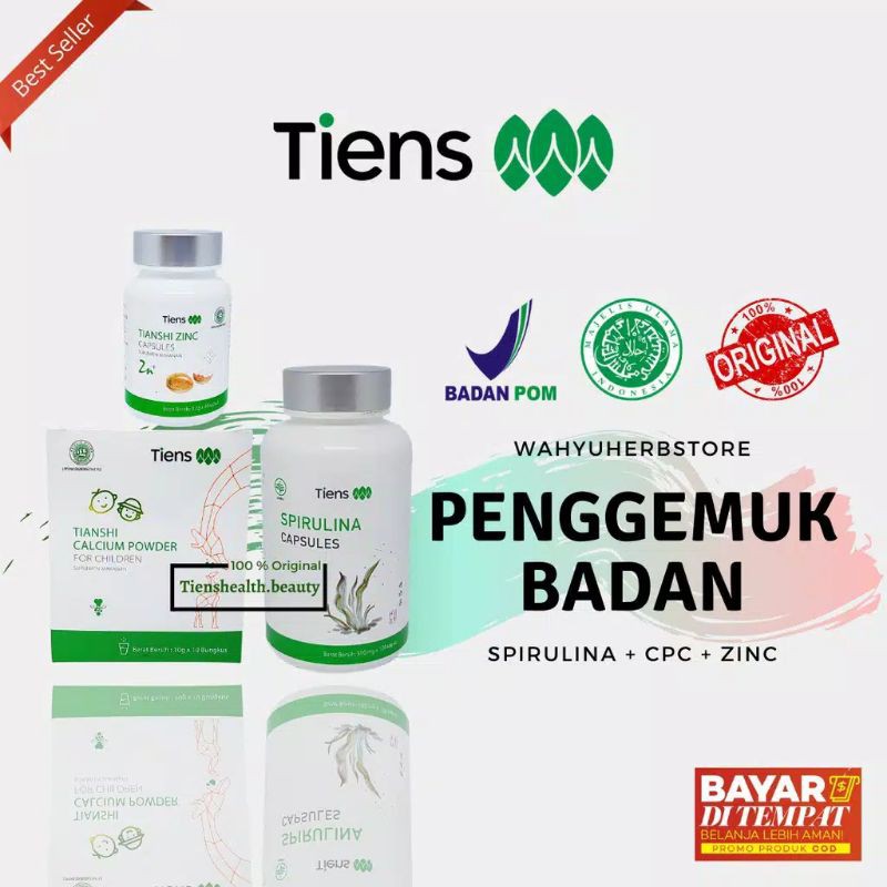 Paket Penggemuk Badan | Tiens Penggemuk Badan | Penggemuk Badan Tiens | Vitamin Penambah Nafsu Makan