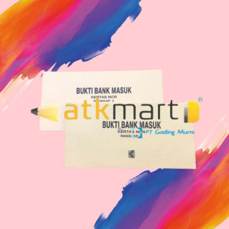 

KURNIA BUKTI BANK MASUK 1/3 FOLIO 2 PLY