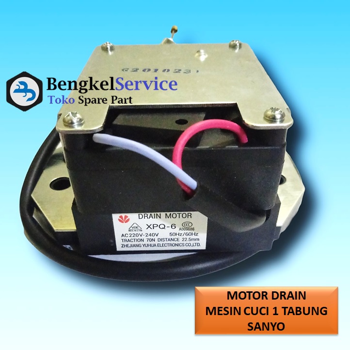 Motor Drain Motor Mesin Cuci SANYO 1 Tabung Respound Switch XPQ-6