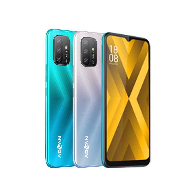 Advan G9 Perfecto (Gold Blue) 6.6 HD+ 4GB 32GB Octacore 1.6GHz Android 10 Garansi Resmi-1