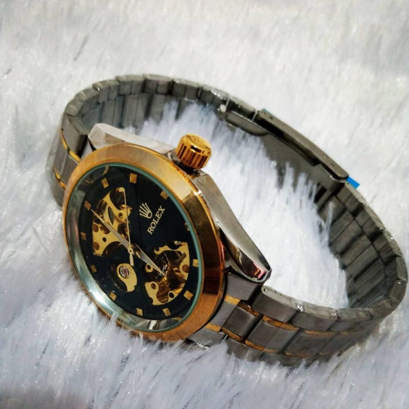 Jam tangan Rolex automatic tanpa batrei
