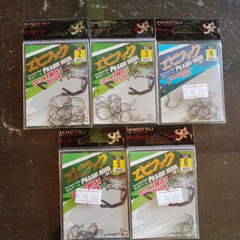 mata kail udang hinotsu/santec