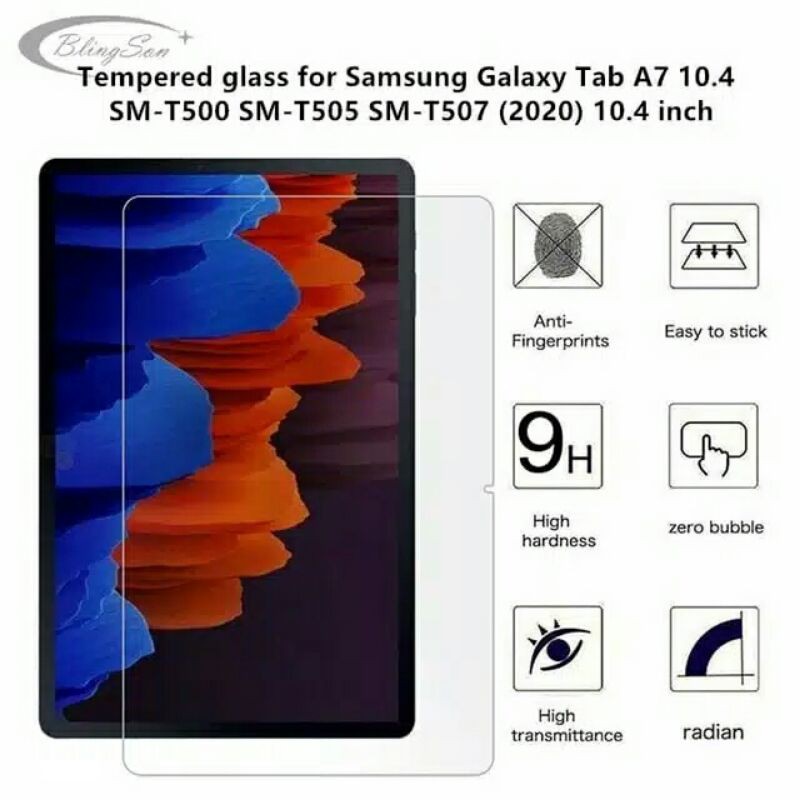 SAMSUNG TAB A7 2020 T505 10,4 INCH TEMPERED GLASS