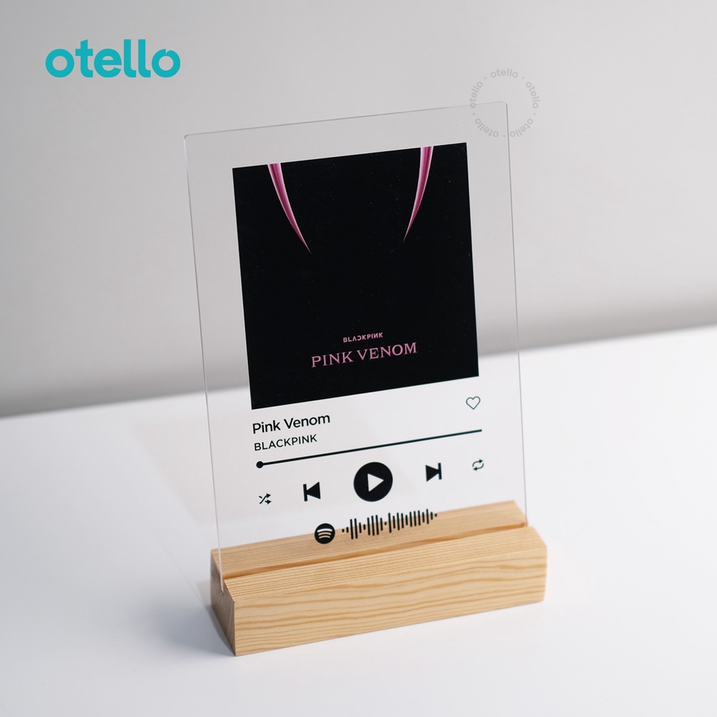 Otello Custom Akrilik Print Lagu Song Music Musik Artis Foto Hadiah Pacar Aesthetic Acrylic