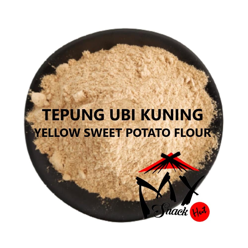

TEPUNG UBI KUNING 100GR - YELLOW SWEET POTATO PURE FLOUR POWDER - BUBUK YAM KUNING MPASI KETELA TELO ASLI Berkualitas
