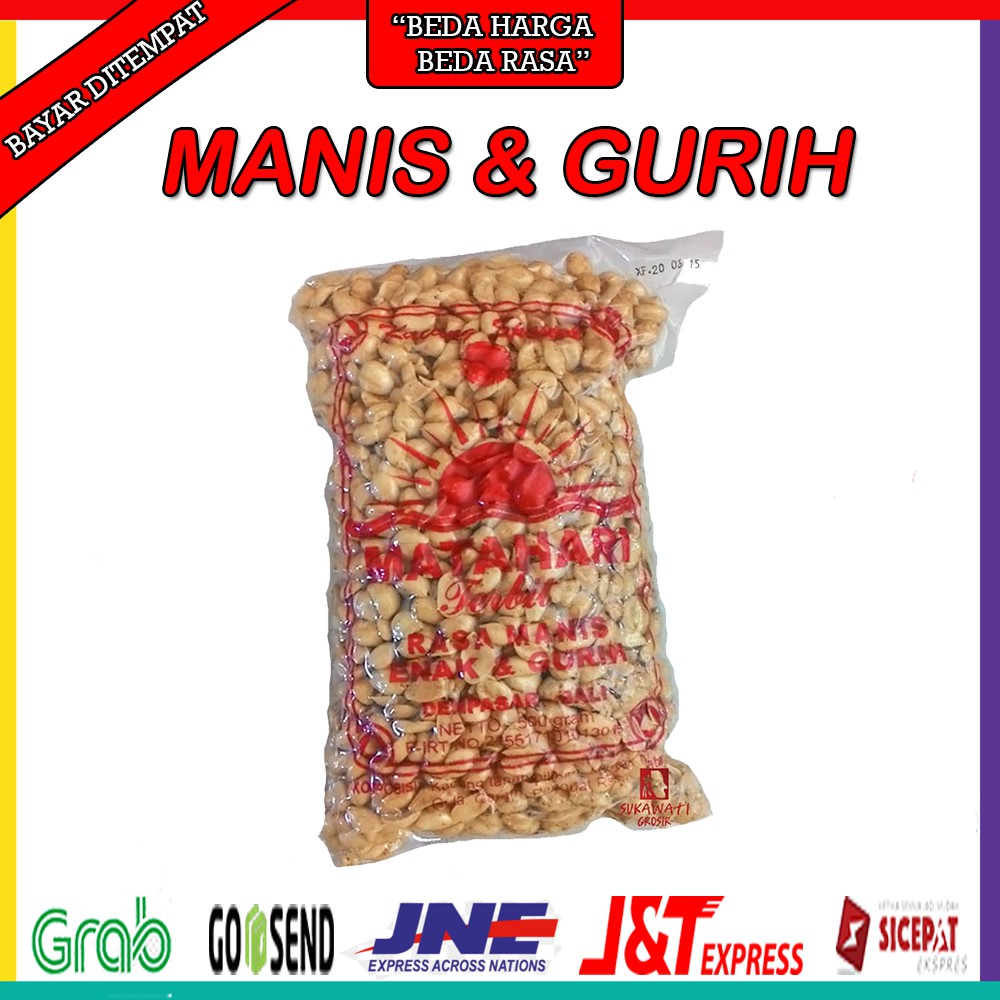 

KACANG BAWANG MATAHARI 225 GRAM MANIS MAKANAN RINGAN CEMILAN SANTAI SNACK MURAH JAJANAN ASINAN RENYA