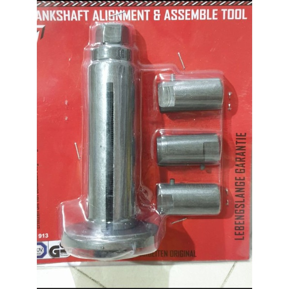 GRIP-ON CRANKSHAFT ALIGNMENT AND ASSEMBLE TREKER CABUT PASANG KRUK AS MOTOR