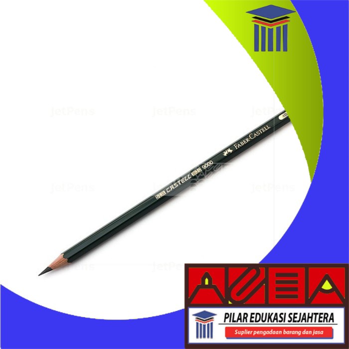 

PENCIL / PENSIL 4B FABER CASTELL (1 PACK) MURAH