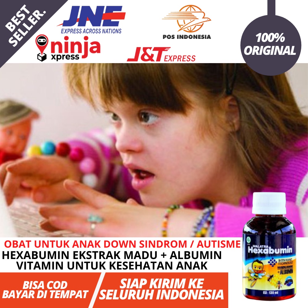 Supelemen Vitamin Untuk Anak Hiper Aktif / Autisme / Obat Herbal Untuk Down Sindrom Autisme Beban Me