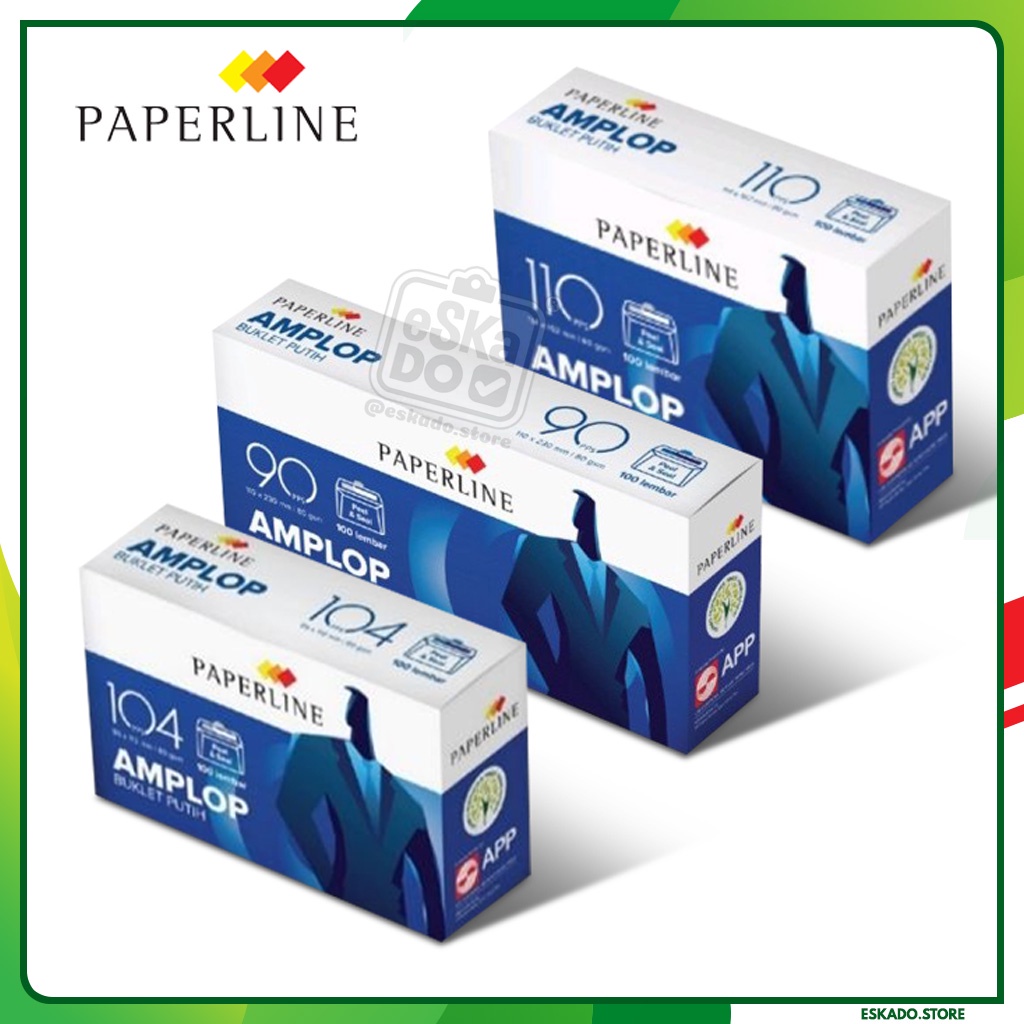 Amplop Paperline Polos/Garis